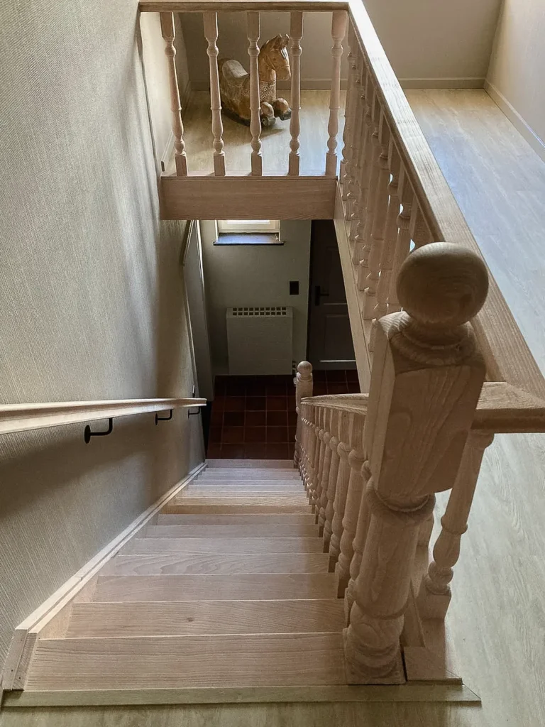 luchtgommen, zandstralen trap, regio Lille, Gierle, Turnhout, Beerse, Malle, Merksplas, Herentals, Vorselaar, Vosselaar